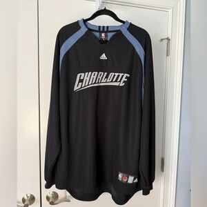 Charlotte Bobcats Adidas v-neck pullover